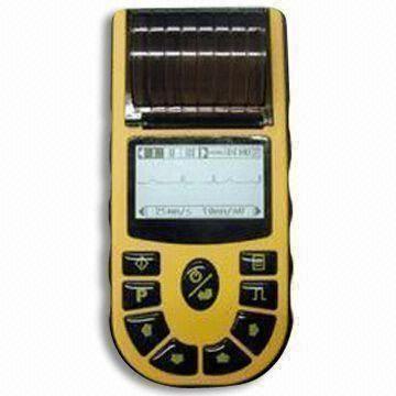 Buy cheap ECG Machine with 0.05 to 150Hz Frequency Response, Measures 190 x 90 x 40mm product