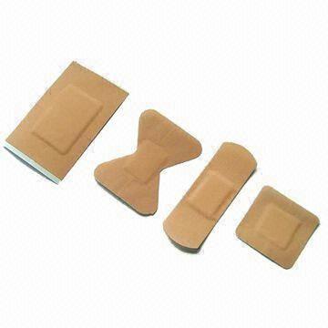 Buy cheap Adhesive Plasters, Also Available in Cotton and PU Materials, Air Permeable and Easy to Use product