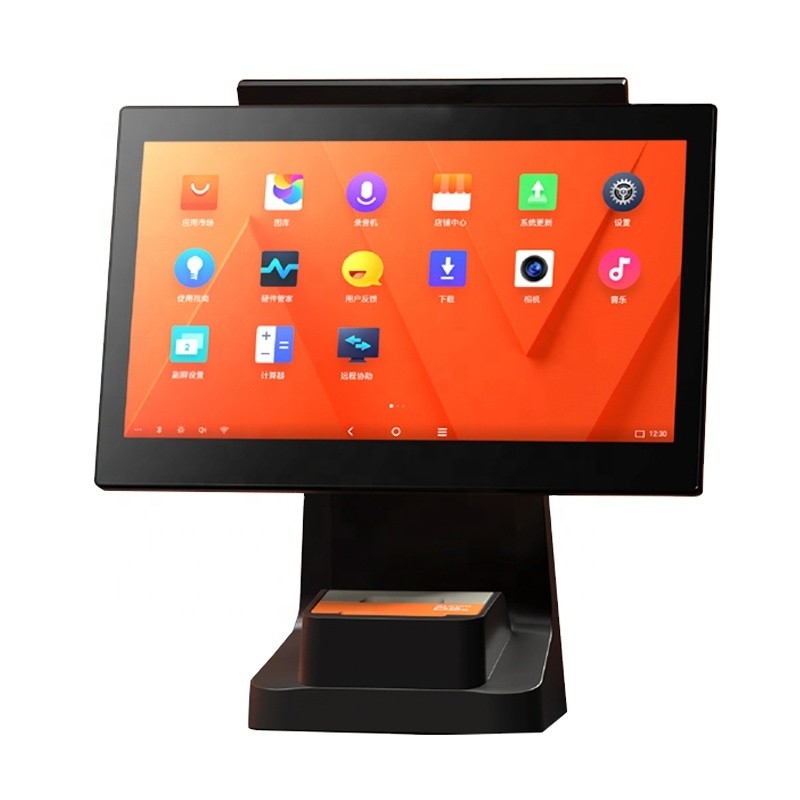 Buy cheap Supermarket Android 7.1 POS Terminal With Printer Support Bluetooth 2.0 product