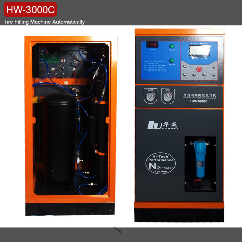 Buy cheap 50L Tank Capacity Nitrogen Tire Inflator with Wide LCD Screen product