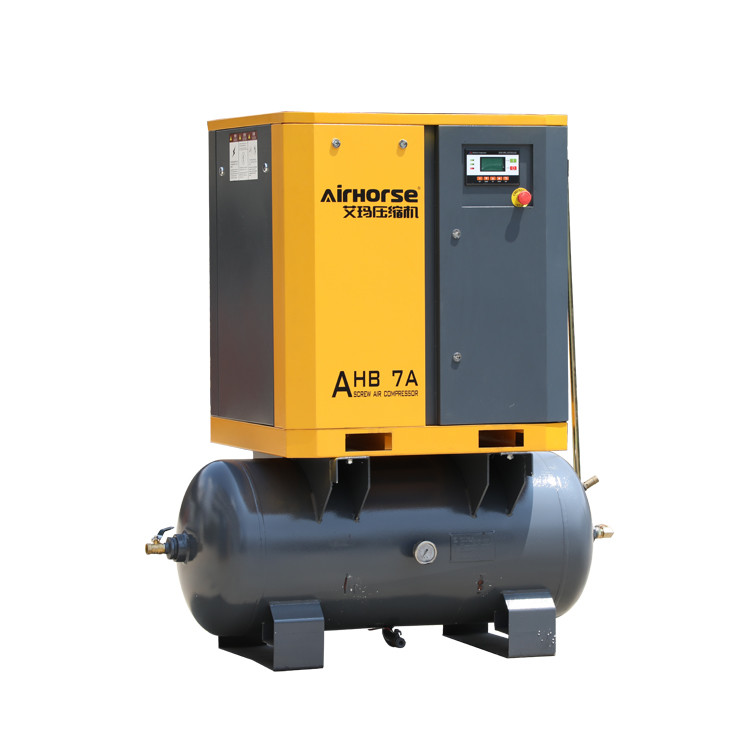 Buy cheap 5.5KW Electric Screw Air Compressor with 300L receiver compressor de aire from wholesalers