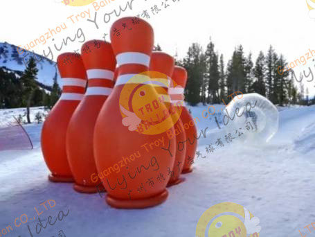 Buy cheap 3.6m Big Inflatable Sport Balloons , UV Protected Printing Outdoor Inflatable Bowling product