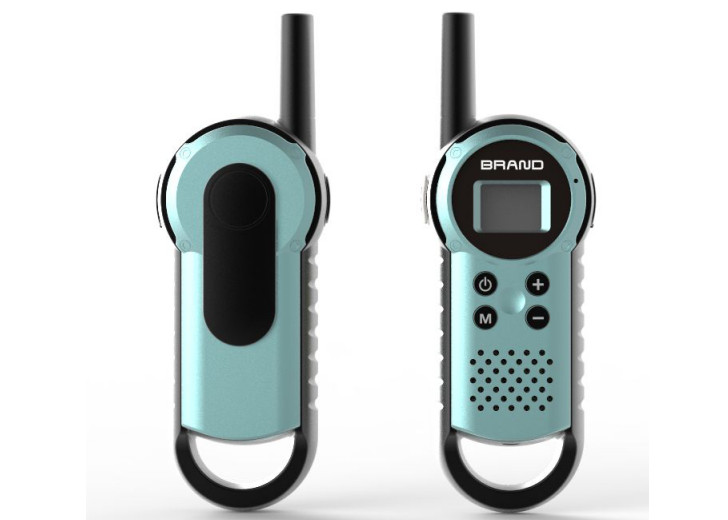 Buy cheap 3-5KM Work Range Rechargeable Walkie Talkies With Key Lock Function product