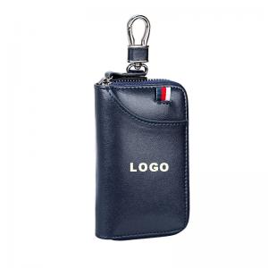 Buy cheap Good Quality Leather Key Bag Coin Bag For Men Logo Customized product