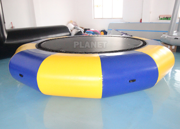 Buy cheap Tarpaulin 3m Inflatable Floating Water Trampoline Aqua Jump product