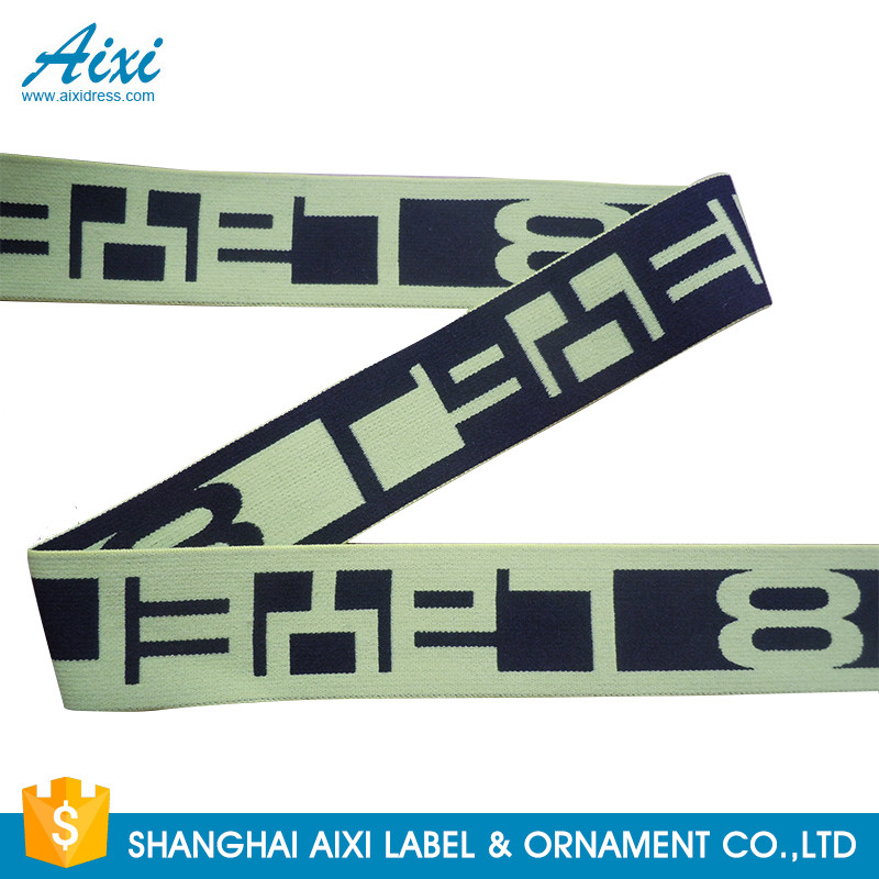 Buy cheap Printed Elastic Waistband 20MM - 50MM Jacquard Elastic Waistband For Underwear / Cothing product