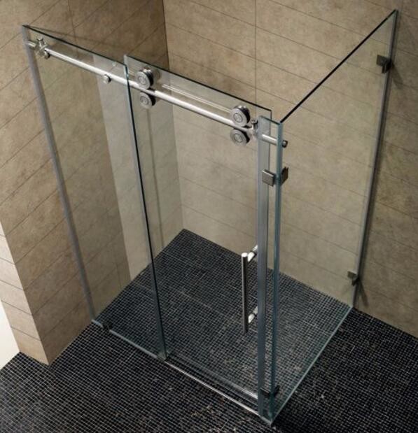 Buy cheap Customize Sliding Clear Tempered Glass Shower Room / Shower Enclosure product