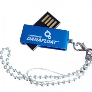 Buy cheap Promotional Metal Mini Turing USB Flash Drive Keychain Logo Customized product
