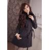 Buy cheap Bow Double Breasted Circle Skirt Wool Coat from wholesalers