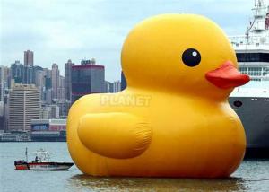 Buy cheap PVC 3m 4m 5m 6m Giant Advertising Water Floating Inflatable Rubber Yellow Duck On Water product