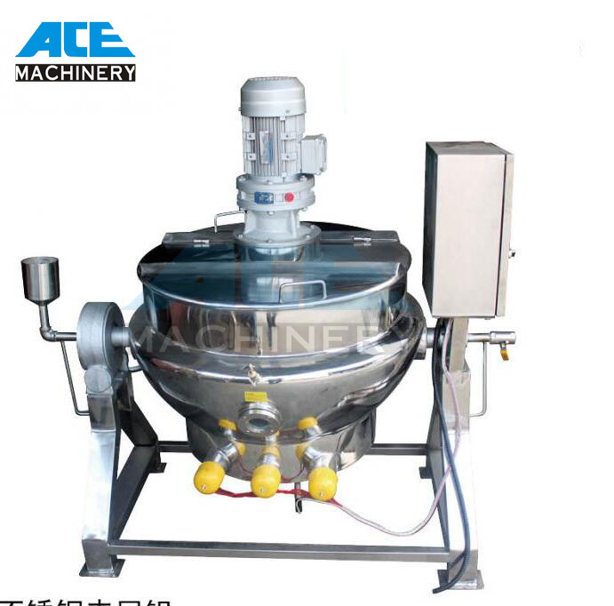 Buy cheap Cooking Mixer Machine/Gas Cooker Mixer/Hot Sauce Jacket Kettle with Mixer product