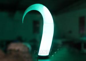 Buy cheap Colorful Inflatable Lighting Decoration Led Horns Durable 210D Oxford Cloth product