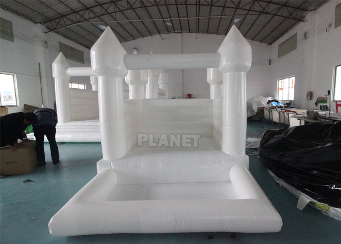 Buy cheap White Small 10FT Inflatable Bounce House PVC Bouncy Castle Jumper Toddler White Bounce Combo product