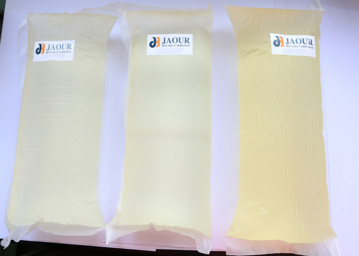 Buy cheap Rubber Based White Elastic Hot Melt Glue,  Adult And Baby Diaper Use Construction Glue From Shanghai product