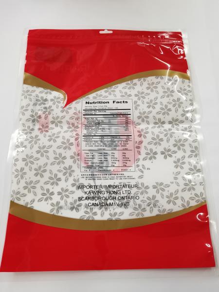 Food Grade PET PE Ziplock Packaging Bags Resealable 140mircrons Thickness