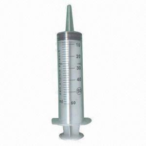 Buy cheap Syringe with Catheter Tip, Measuring 50 to 60ml Capacity, Easy Readability product