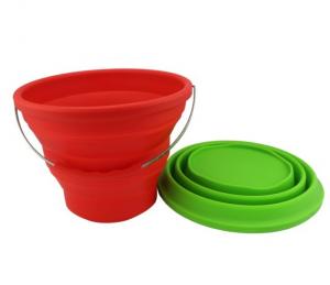 Buy cheap silicone bucket flexible ,silicone ice bucket product
