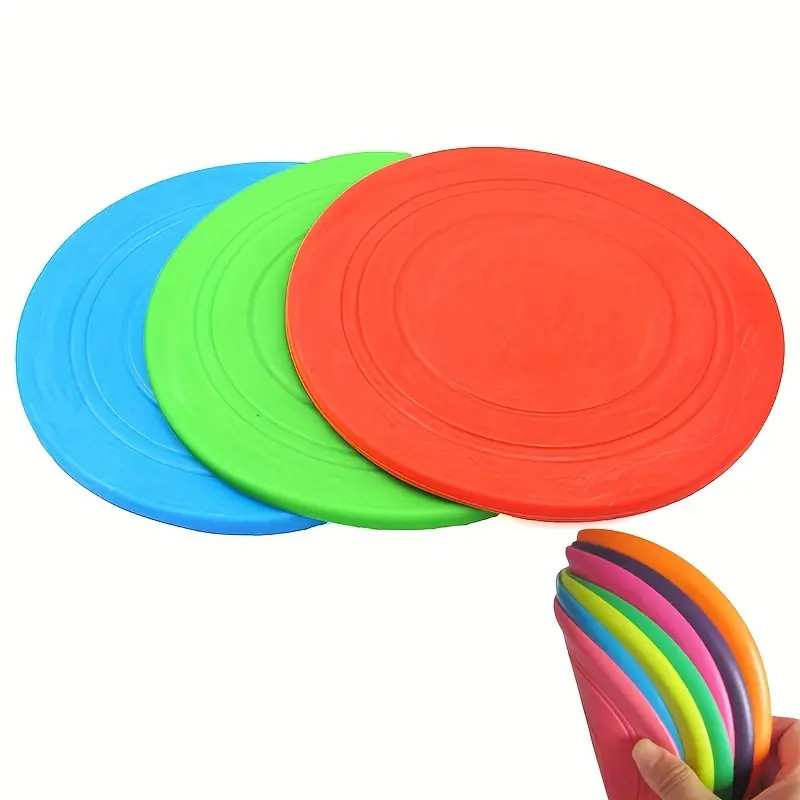 China Custom Silicone Pet Toy Silicone Rubber Toy Soft Rubber Bite Resistant Pet Training Frisbee on sale