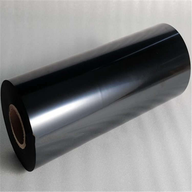Buy cheap Anhui Film 0.025mm Thickness Black PET Film Bright Fog Surface product
