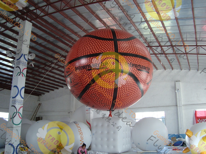Buy cheap Fire Proof Sporting Inflatable Basketball Giant EN71 With Helium product