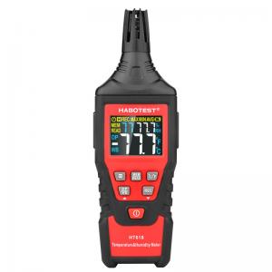 Buy cheap CE Digital Temp And Humidity Meter , 60 Celsius Temperature And Humidity Tester product