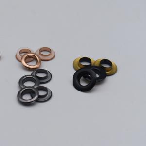 Buy cheap Shiny Metal Finish Garment Buttons Eyelet Spray Painted Metal Grommets product