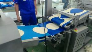 Buy cheap Minimum 2.5 Mm Thickness Automatic Pizza Making Machine Pizza Base / Crust Production Line product