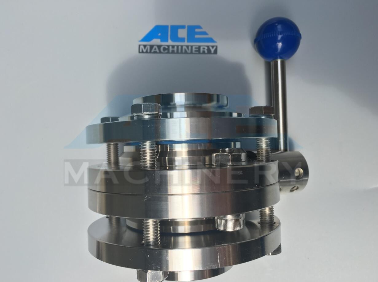 Buy cheap Stainless Steel Food Grade Manual Welded Butterfly Valve (ACE-DF-1A) product