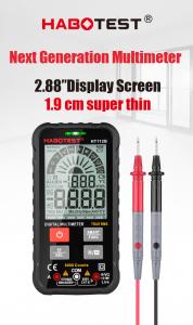 Buy cheap 99.99Hz Handheld Digital Multimeter , 9.99mF Digital Multimeter 6000 Counts product