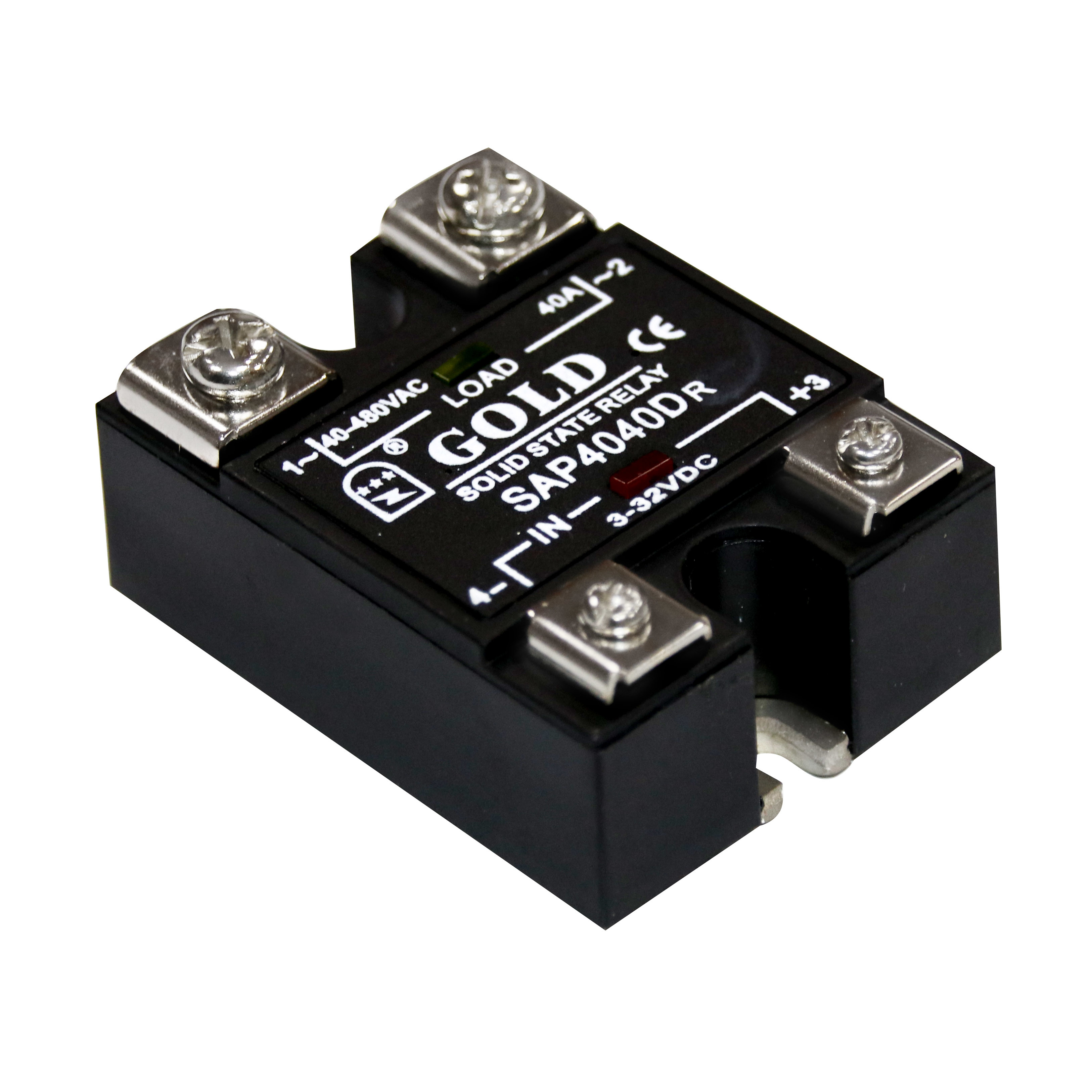 Buy cheap ISO9001 2000 Single Phase ssr50A Ac Dc Solid State Relay product