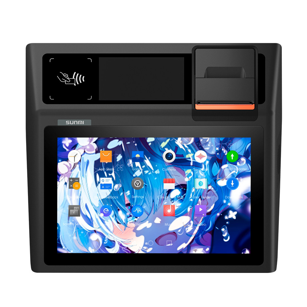 Buy cheap Sunmi D2 10.1'' Touch Screen POS Terminal Android 8.1 NFC Electronic Supermarket Payment product