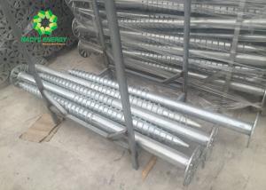Buy cheap Adjustable Length TOP VIP 0.1 USD  Solar Panel Structure Screw Pile For Ground Mounting System product