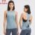 Buy cheap Lululemon Leaky Shoulder Pieces Cross Strap Gym Tank Top Loose Breathable Sports Fitness Sexy Yoga Vest Workout Tops product