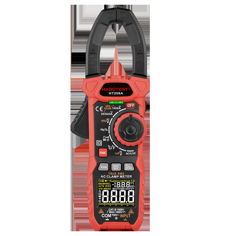 Buy cheap 1000A 100mF 60M Ohs Digital Clamp Meter Multimeter product