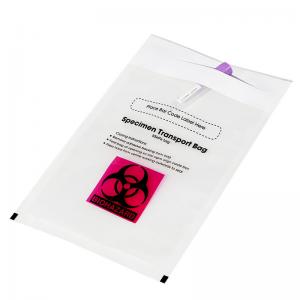 Buy cheap UN3373 Biological Specimen 95kPa Biodegradable Sealing Biohazard Bags product