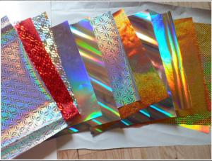 Buy cheap Hot sell PET holographic lamination film for packing and printing product