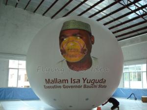 Buy cheap UV Protected Printed Advertising Political Advertising Balloon for Entertainment Events product