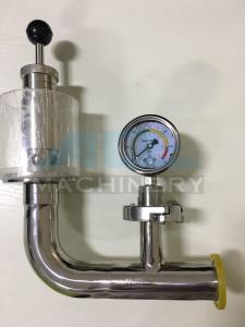 Buy cheap Air Pressure Relief Valve with Manometer for Fermentation Tank Pressure Relief Valve product