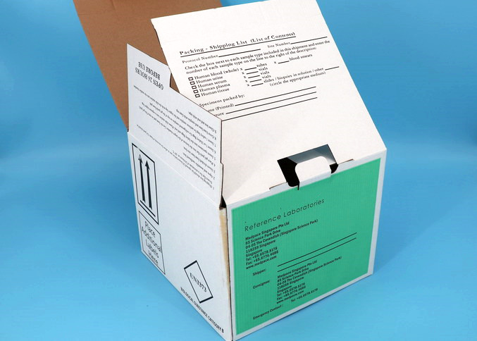 Buy cheap Black sponge Medical Specimen Box For Sample Transportation And Packaging product