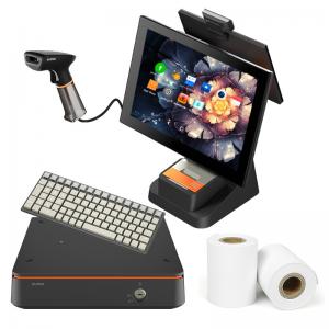 Buy cheap All In One Supermarket Android POS Terminal With Printer Sunmi D2S 15.6" Touch Screen product