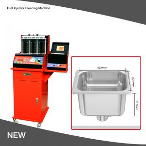 Buy cheap LED Display Fluid Ultrasonic Fuel Injector Cleaning Machine 10000RPM product