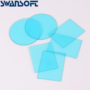 Buy cheap Blue glass filter bg39 blue glass cut glass UV IR Cut Colored Filter Bandpass Blue Glass Optical Filter BG39 Multicoated product
