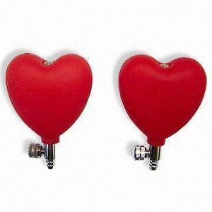 Buy cheap Heart Shaped PVC Bulb for BP Unit, Available in Red product