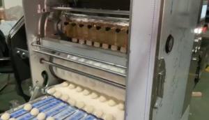 Buy cheap Traditional Automatic Tortilla Machine Controlled By PLC Of Dividing Rounding And Pressing Type product
