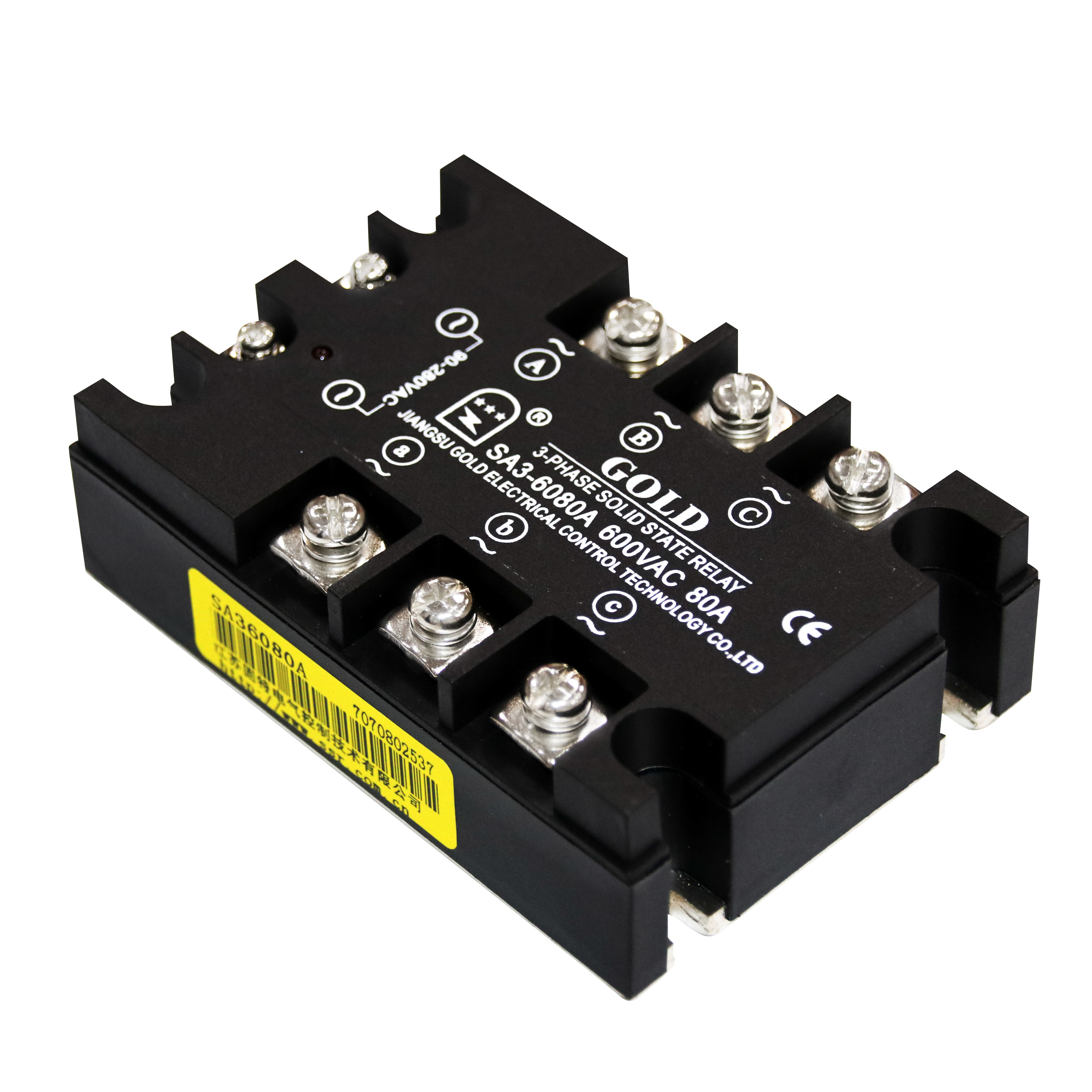 Buy cheap 3 Phase SSR Relay 24vdc 20a product