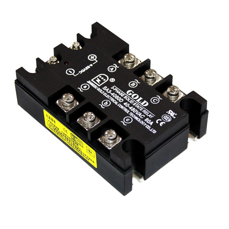 Buy cheap 2500VAC 3 Phase SSR Relay 24vdc 20a product