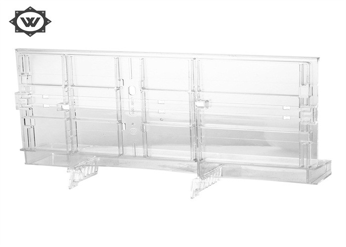 Buy cheap Clear Acrylic Plastic Molding , Moulded Plastic Components Acrylic Makeup Display product
