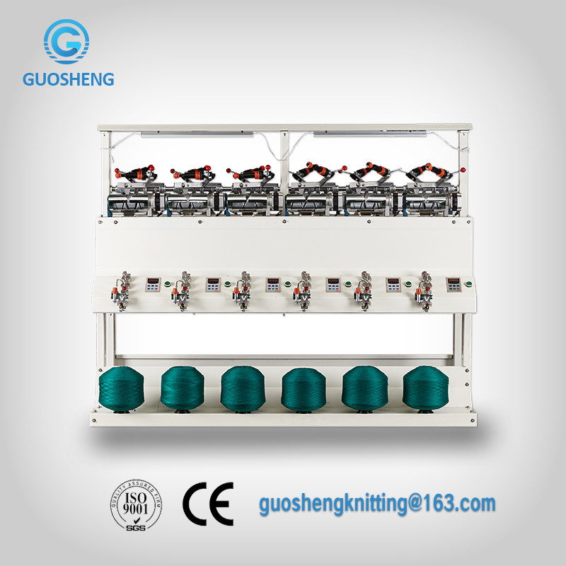 Buy cheap 12 Spindle Blend Fibre Soft Winding Machine product