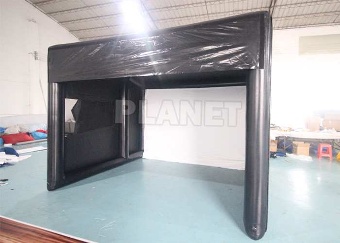 Buy cheap Air Sealed Inflatable Golf Training Simulator Cage Tent With Movie Screen product