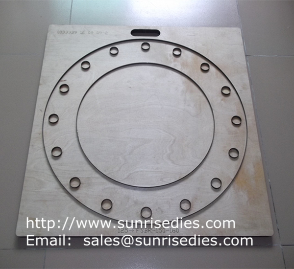 Large board silicon gasket steel cutting dies